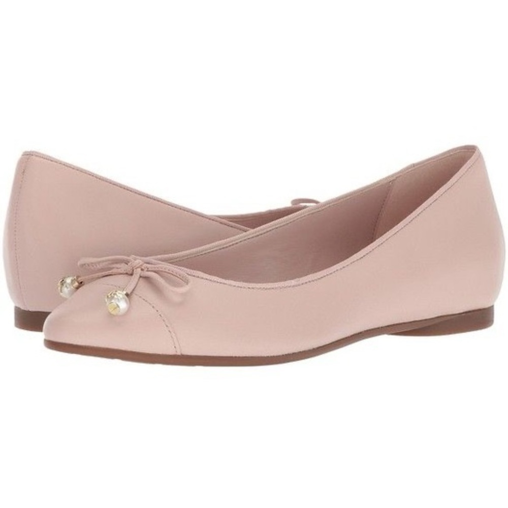 Michael Kors pale pink leather ballet flats Size 7